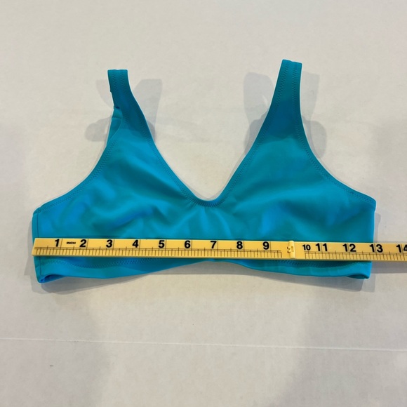 Vilebrequin Women’s Bikini Swim Top Size 6 Bright Blue Adjustable Straps Beach - Picture 12 of 14
